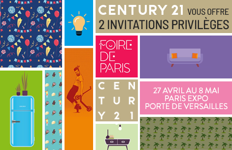 invitation foire de paris 2019 century 21